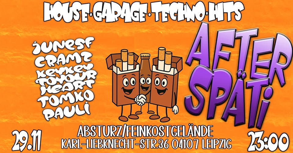 AFTER SPÄTI PARTY LEIPZIG