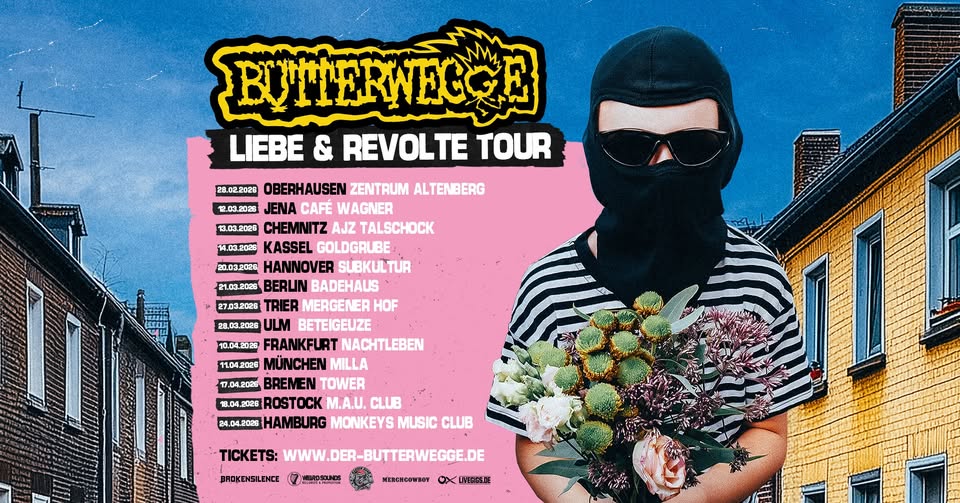 Butterwegge | Liebe & Revolte Tour | Berlin
