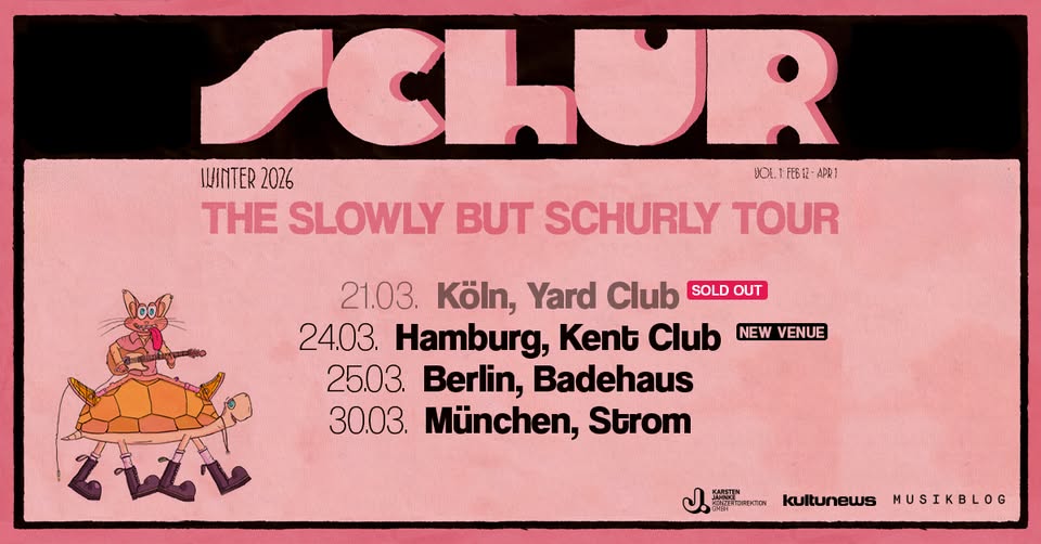 Schur | The Slowly But Schurly Tour 2026 | Berlin