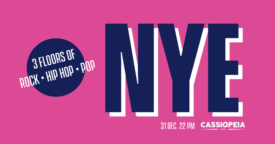 New Year’s Eve Party im cassiopeia Berlin // Hip Hop, Pop, Rock