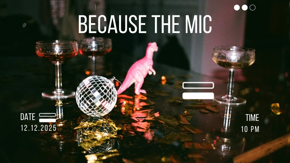 Because The Mic - Karaoke 