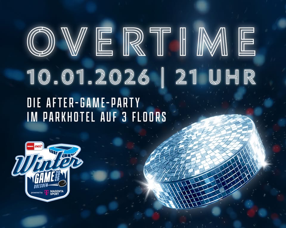 OVERTIME - Die After-Game-Party im Parkhotel