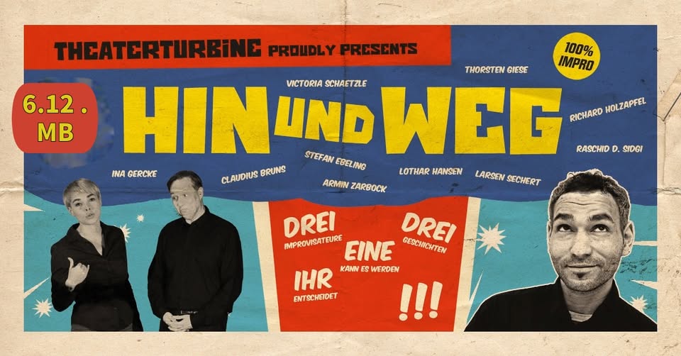 HIN UND WEG - Leipzig sucht die Superstory! // Moritzbastei Leipzig