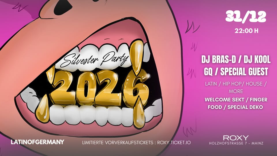 ROXY Silvester Party 2026