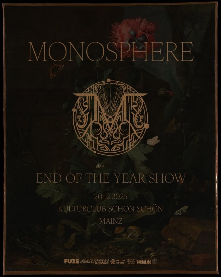MONOSPHERE - End Of The Year & 10 Year Anniversary Show (D / Prog-Metal, Post-Metal)