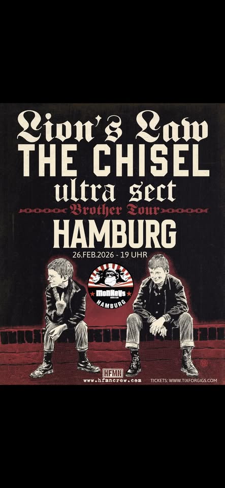 Lion's Law + The Chisel + UltraSect live in Hamburg 