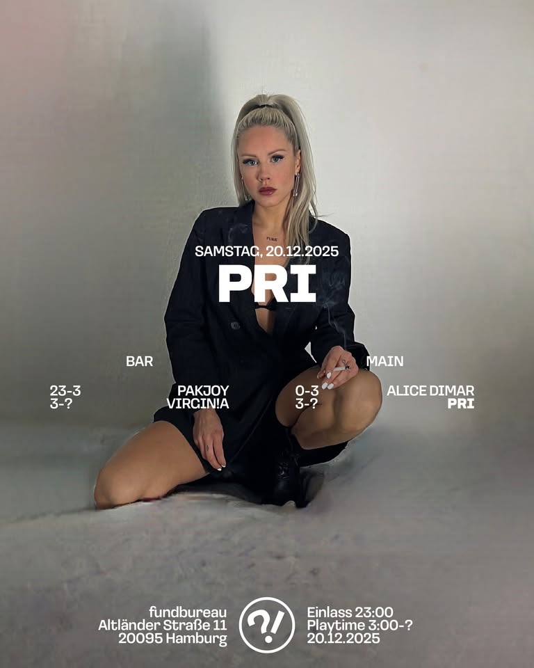 PRI // ALICE DIMAR // PAKJOY // VIRGIN!A