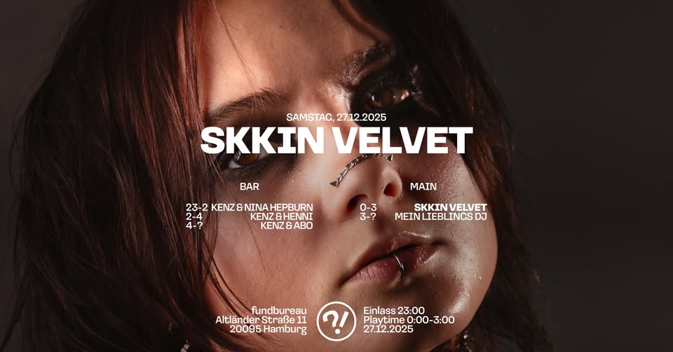 SKKIN VELVET // MEIN LIEBLINGS DJ // KENZ // NINA HEPBURN // HENNI // ABO
