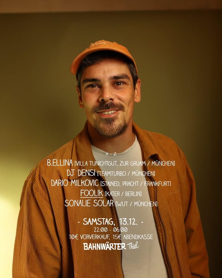 Samstag mit Foolik | Bahnwärter Thiel