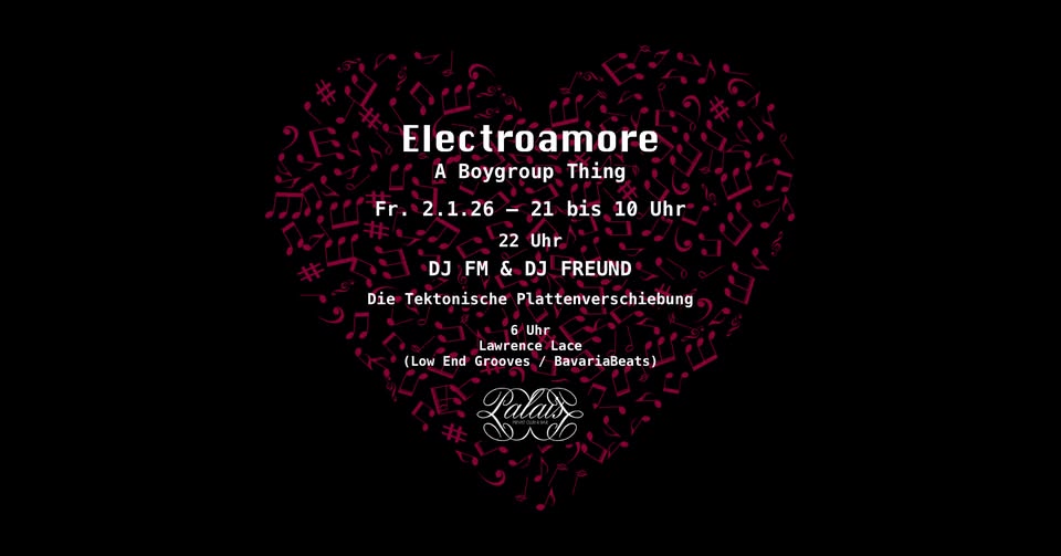 A Boygroup Thing: Electroamore im Palais