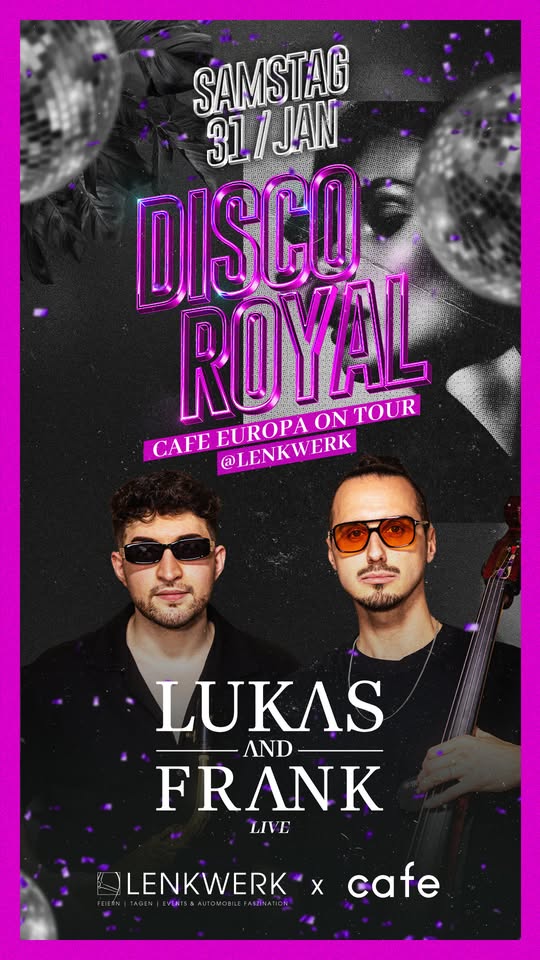 SA • DISCO ROYAL - CAFE EUROPA ON TOUR