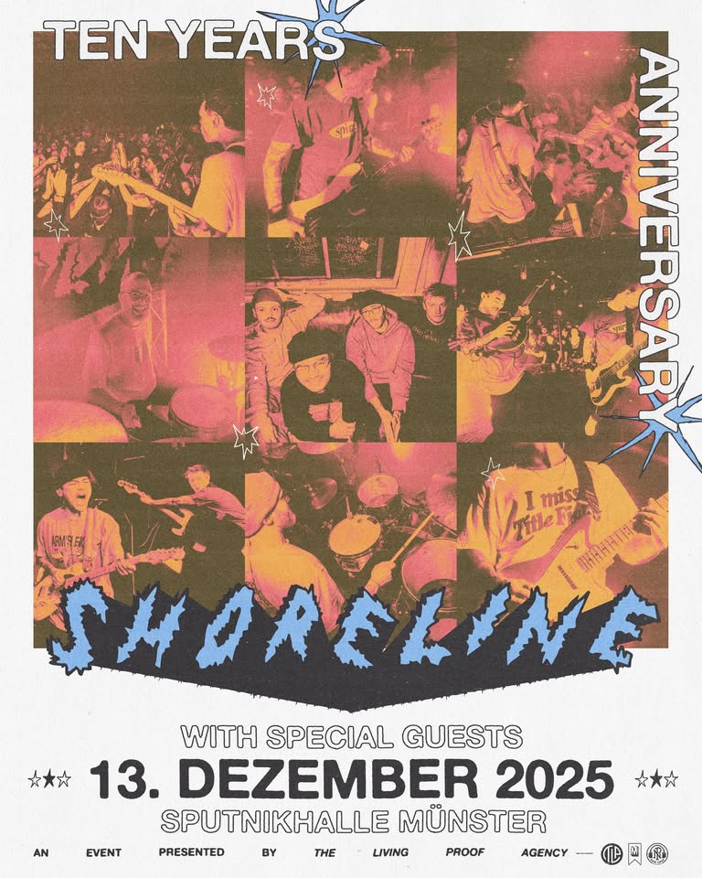 SHORELINE + Special Guests // Sputnikhalle Münster