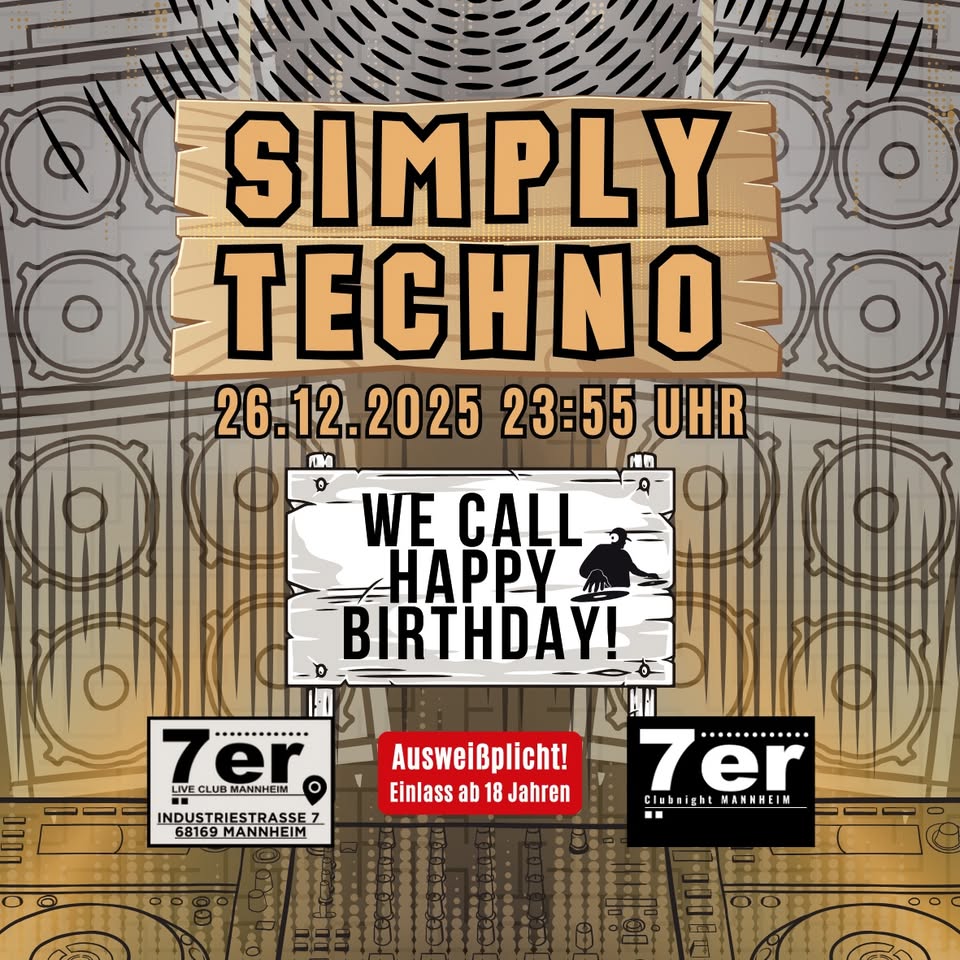 7er Clubnight_Simply Techno