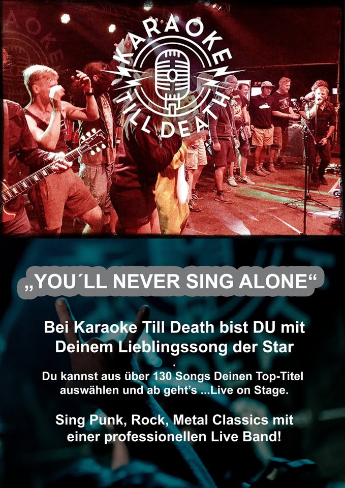 Karaoke Till Death - Live Band Karaoke Party