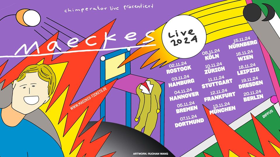 Maeckes - Live 2024 - Dortmund - FZW