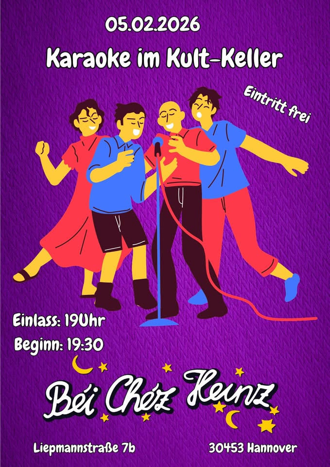 Hannover Singt - Karaoke in eurem Lieblingskeller // im Béi Chéz Heinz 
