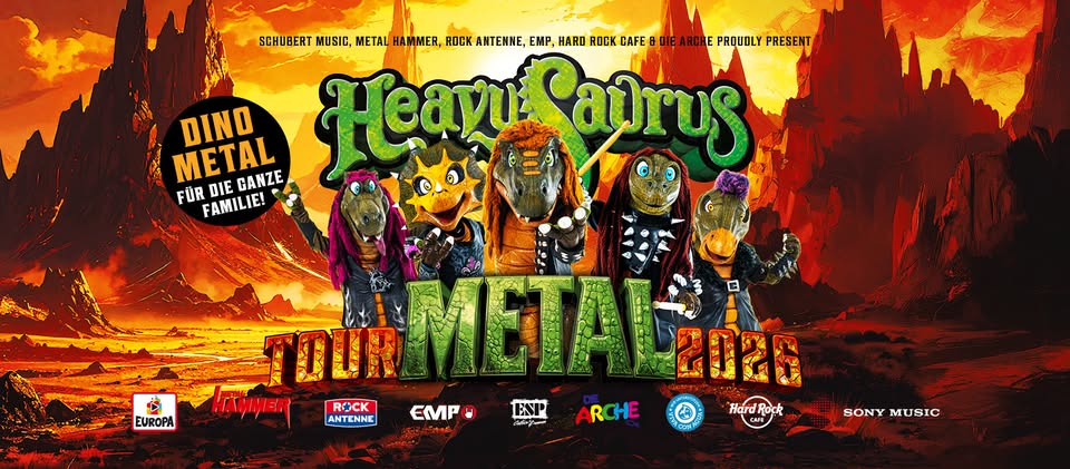 HeavySaurus | METAL Tour 2026 | Dresden