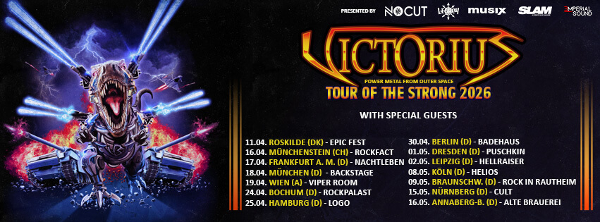 Victorius - Tour of the Strong 2026 Dresden