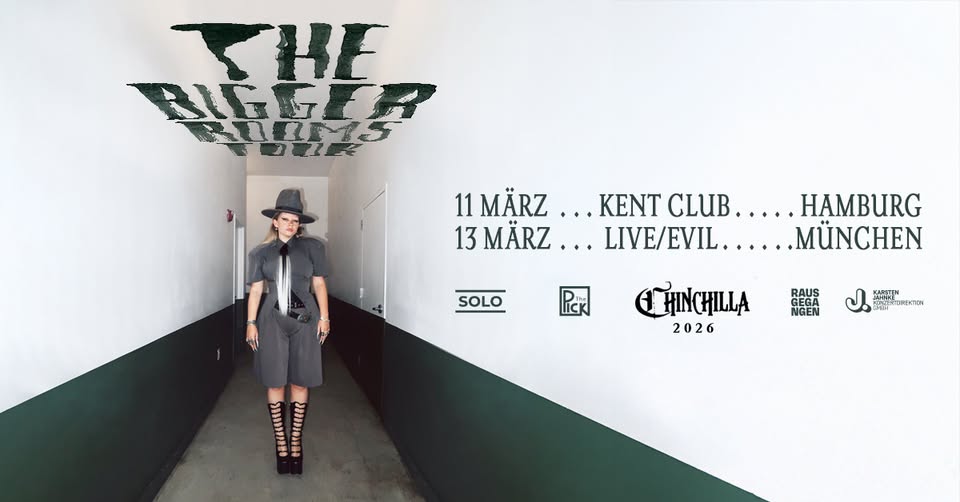 Chinchilla | The Bigger Rooms EU Tour 2026 | Hamburg