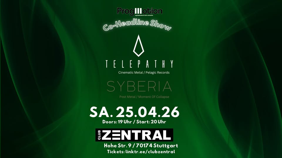 ProgMotion: TELEPATHY & SYBERIA