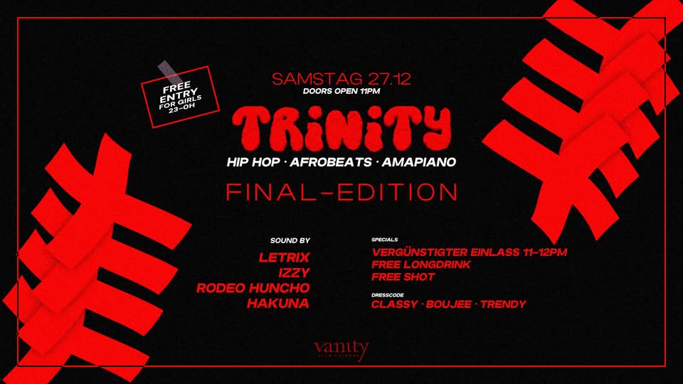 CACTUS VIBES: TRINITY c/o Vanity Club Cologne