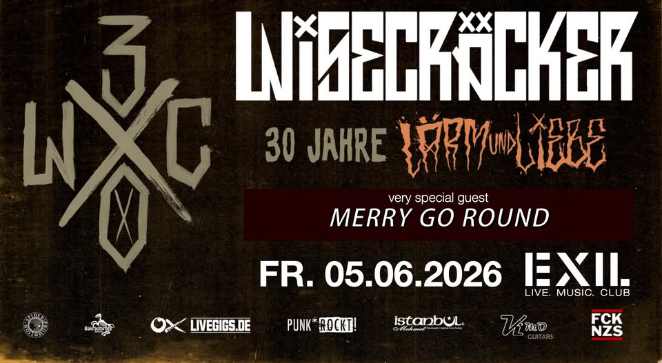 WISECRÄCKER // MERRY-GO-ROUND 30 Jahre Lärm & Liebe