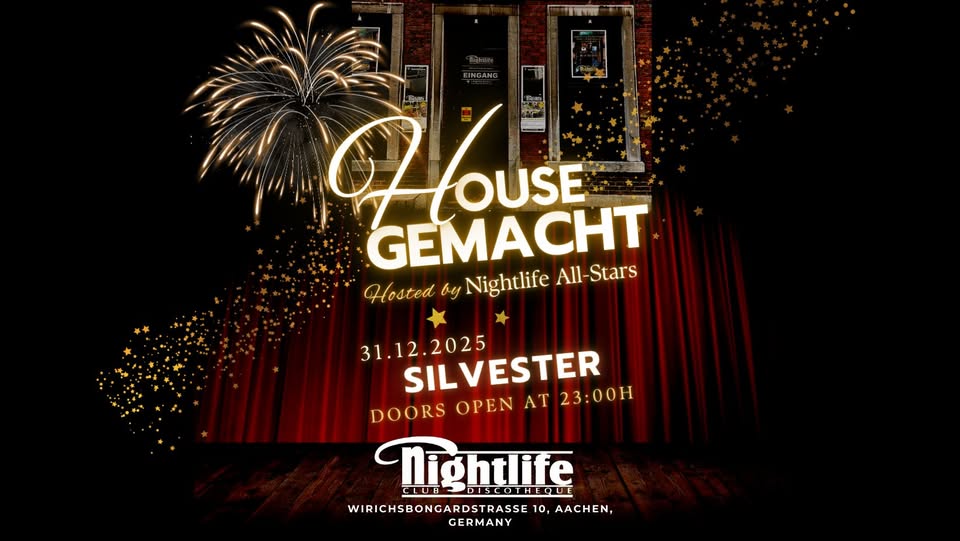 HOUSEGEMACHT *SILVESTER 2025 Party