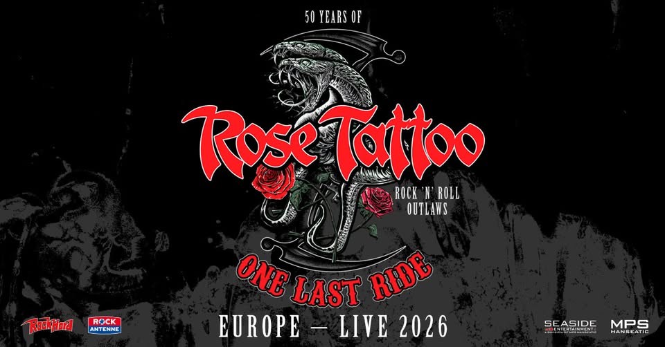 Rose Tattoo // Rock'n'Roll Outlaws - One Last Ride // Bochum