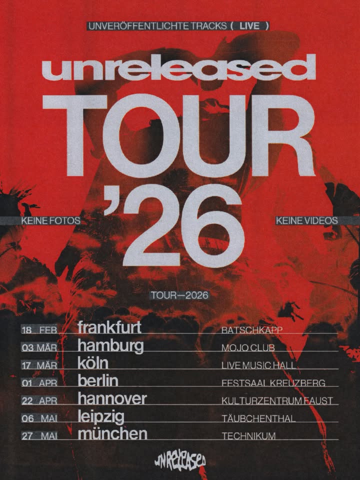 Unreleased Frankfurt | Batschkapp Frankfurt | 18.02.2026