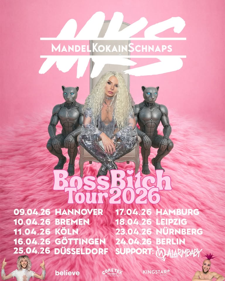 MandelKokainSchnaps // Boss Bitch Tour 2026 // Köln