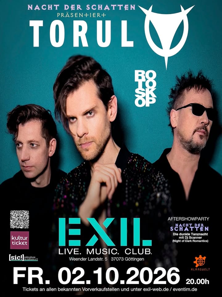 TORUL// ROTOSKOP + Nacht der Schatten Aftershow