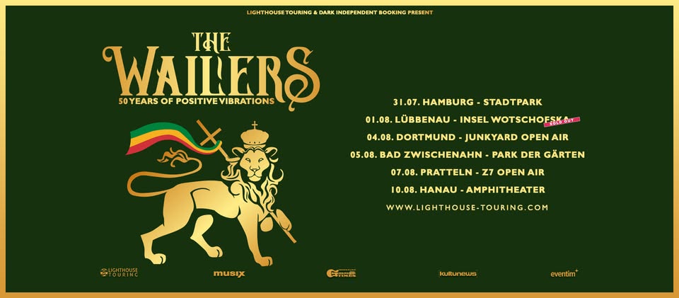 The Wailers - 50 Years of Positive Vibrations | Dortmund