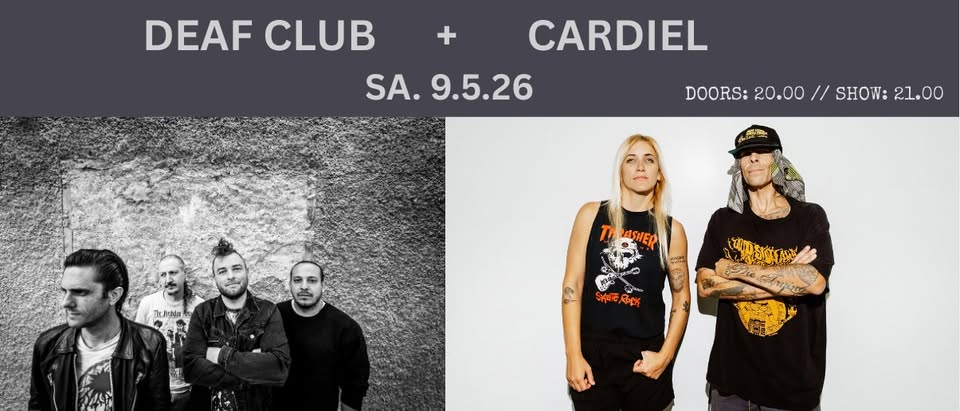 DEAF CLUB + CARDIEL