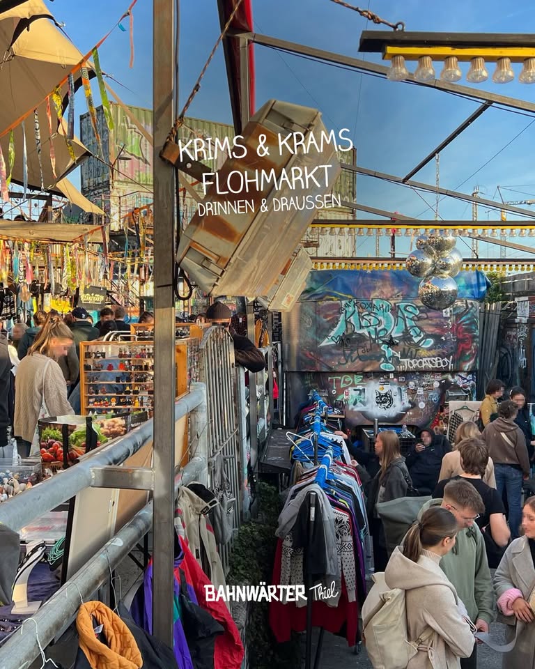 Krims & Krams Flohmarkt im Bahnwärter Thiel