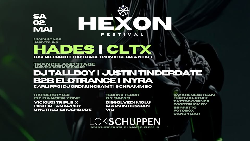 HEXON FESTVIAL  - on 4 Floors - 