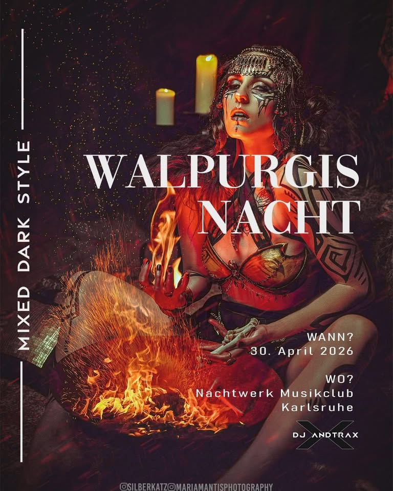 Gothic Walpurgisnacht 2026 mit DJ AndTraX 