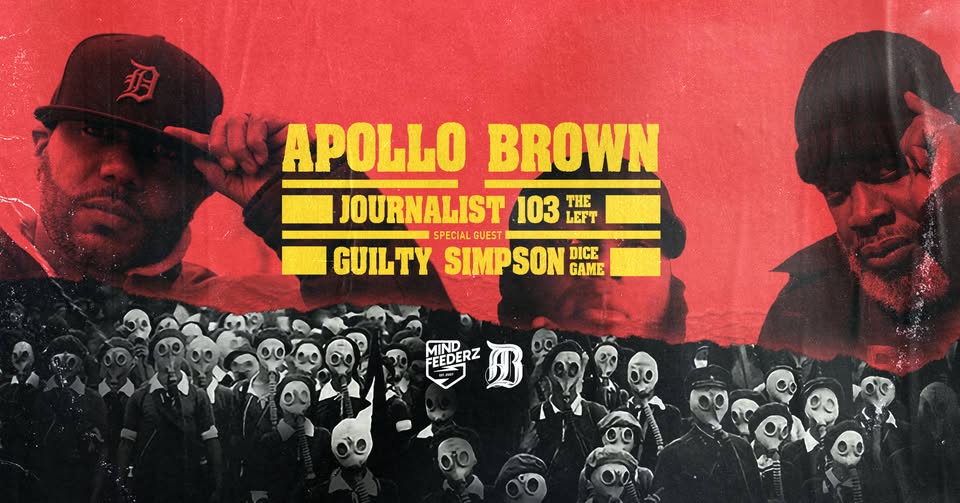 Apollo Brown / Journalist 103 / Guilty Simpson - Milla, München