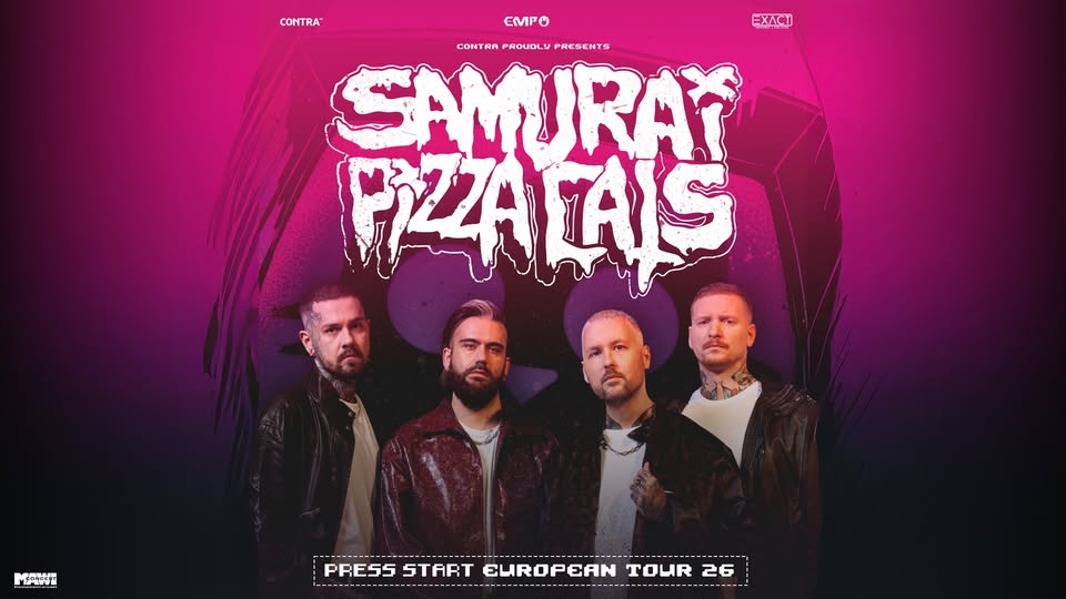 SAMURAI PIZZA CATS - PRESS START EUROPEAN TOUR 26 in Dresden