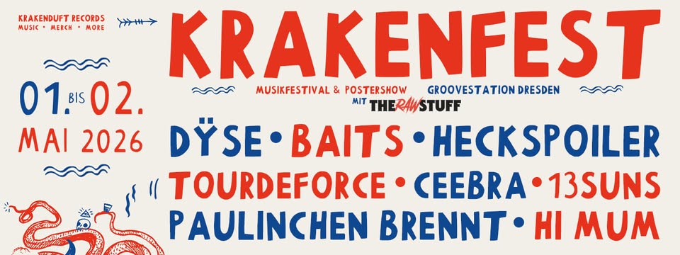 KRAKENFEST - Musikfestival & Postershow