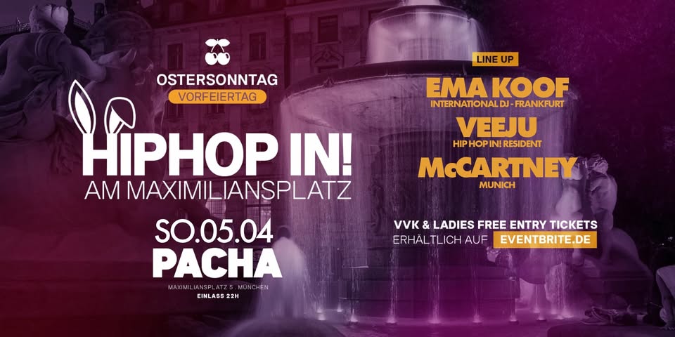 Hip Hop IN! w/ Ema Koof, Veeju, McCartney