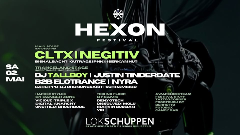 HEXON FESTVIAL  - on 4 Floors - 