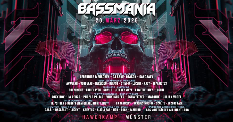 12ter July: Die grosse Bassmania am Hawerkamp