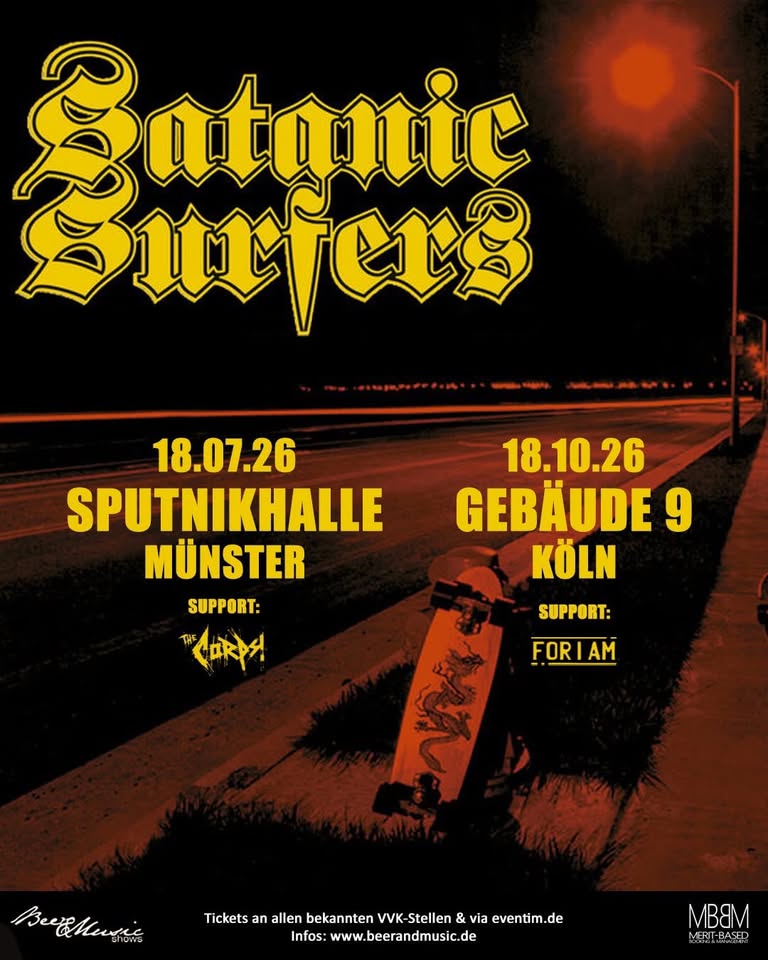 Satanic Surfers & Gäste: The Corps (usa) - Münster