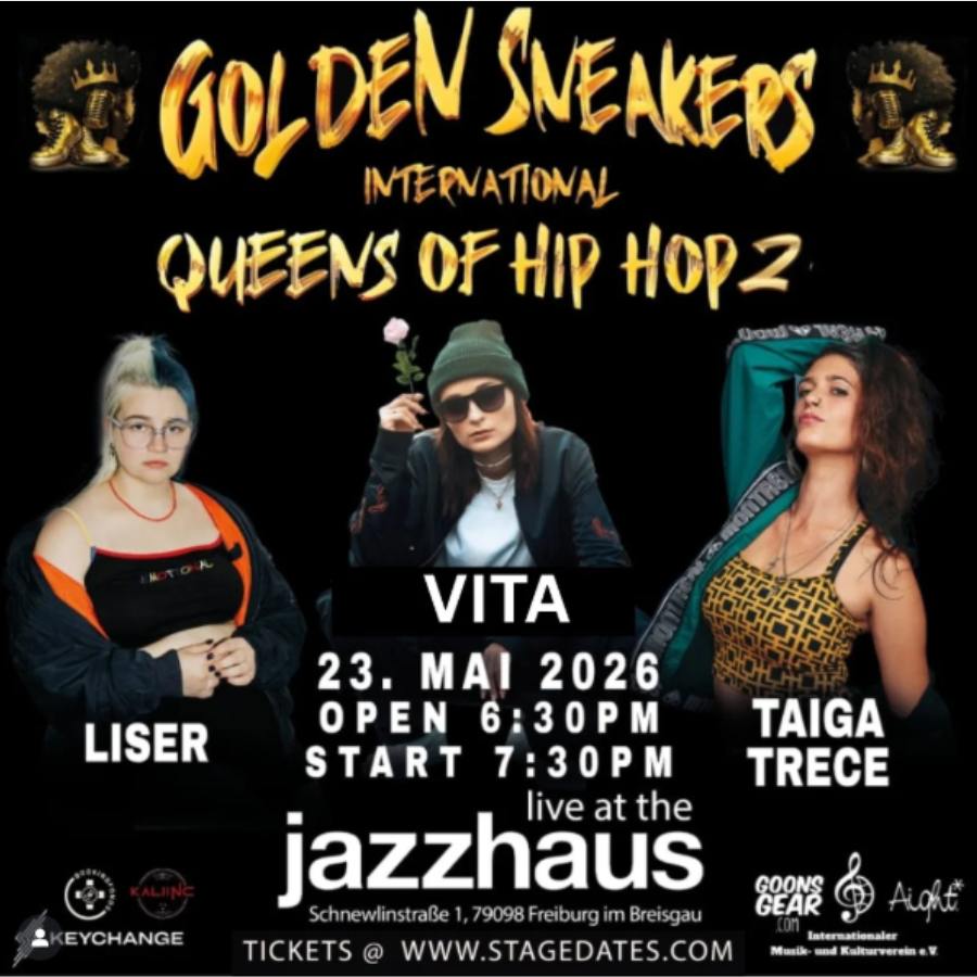 Queens of Hip Hop 2 • Golden Sneakers International