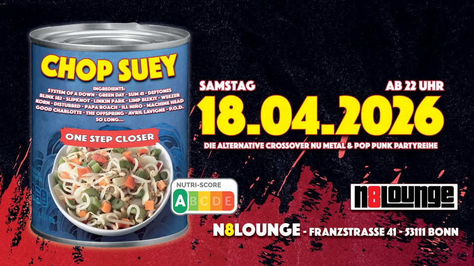 CHOP SUEY - One Step Closer