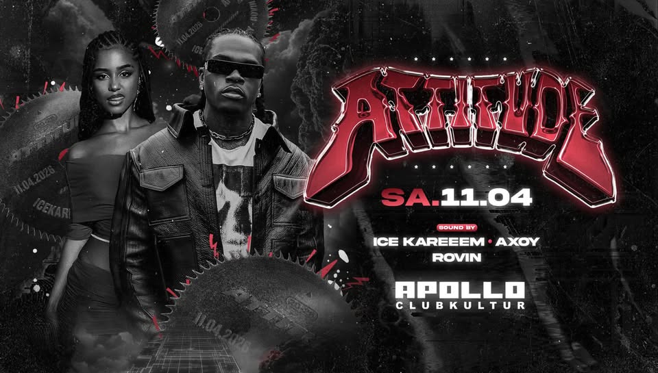 SA 11.04 • ATTITUDE 𝙗𝙮 𝙄𝙘𝙚 𝙆𝙖𝙧𝙚𝙚𝙚𝙢 • Club Apollo Aachen