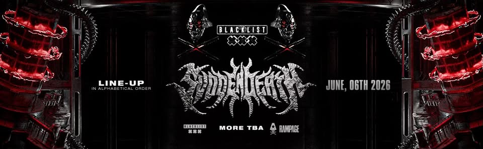 SVDDEN DEATH pres. by BLACKLIST & RAMPAGE