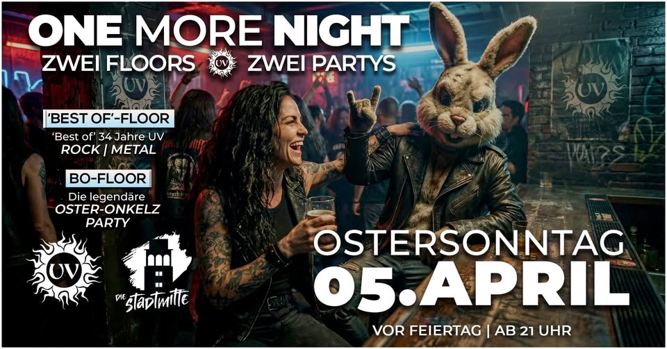 ★ ONE MORE NIGHT 8 ★ OSTER-SPECIAL ★