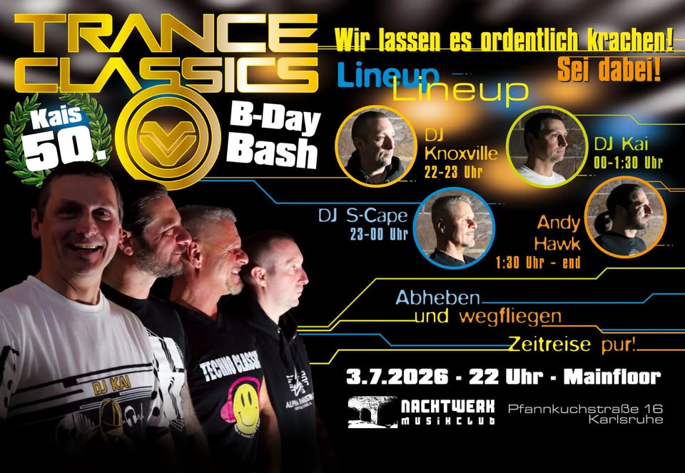 Trance Classics - DJ Kai Birthday Bash - Mainfloor