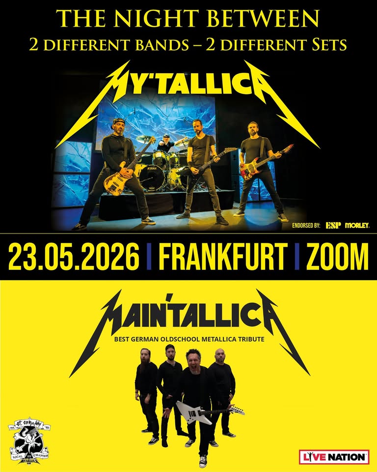 MY'TALLICA + MAIN'TALLICA | Frankfurt, ZOOM